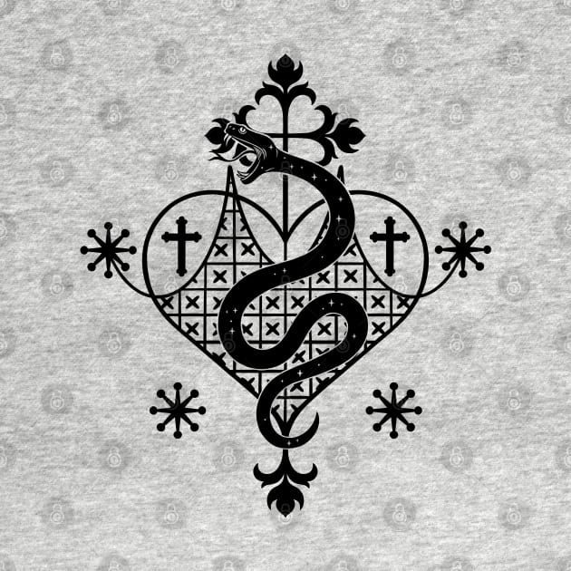 Marie Laveau Sigil Veve Voodoo Hoodoo by OccultOmaStore